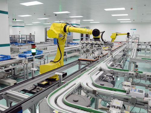 工业机器人自动化流水线