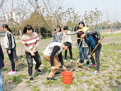 约会春天-拥抱绿色植树活动